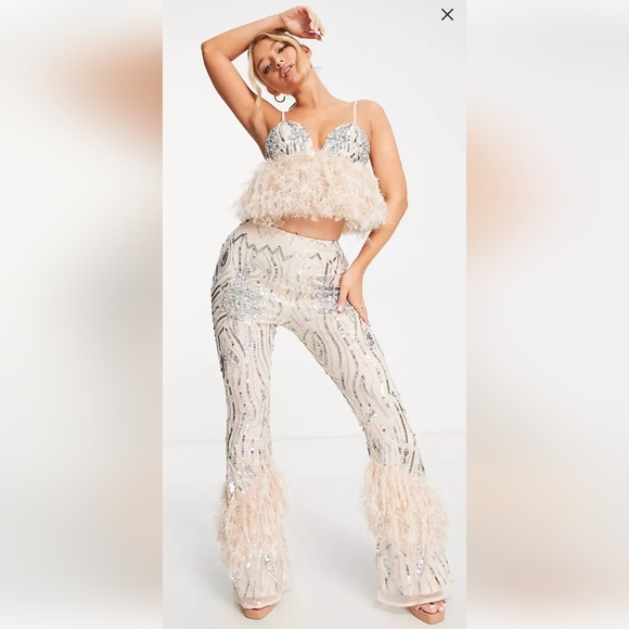 Embellished Kickflare Pants - Picture 4 of 7